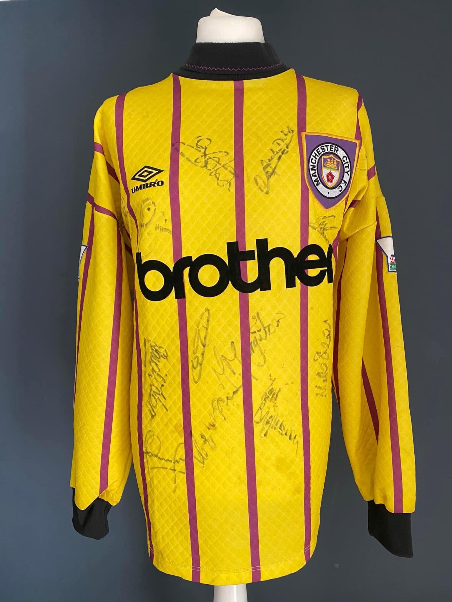 Andy Dibble 1994/95 Premier League Match-Worn Shirt