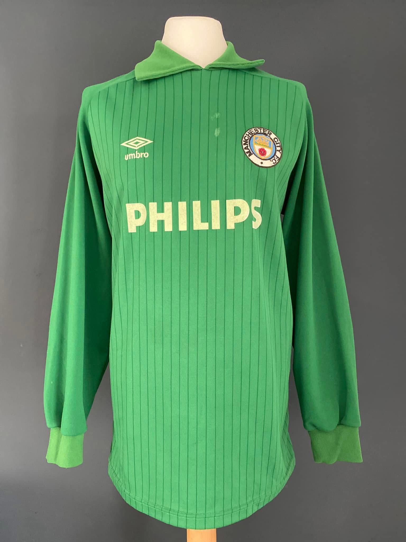 Alex Williams 1985/86 Match-Worn Goalkeeper Shirt – Final City Appearance