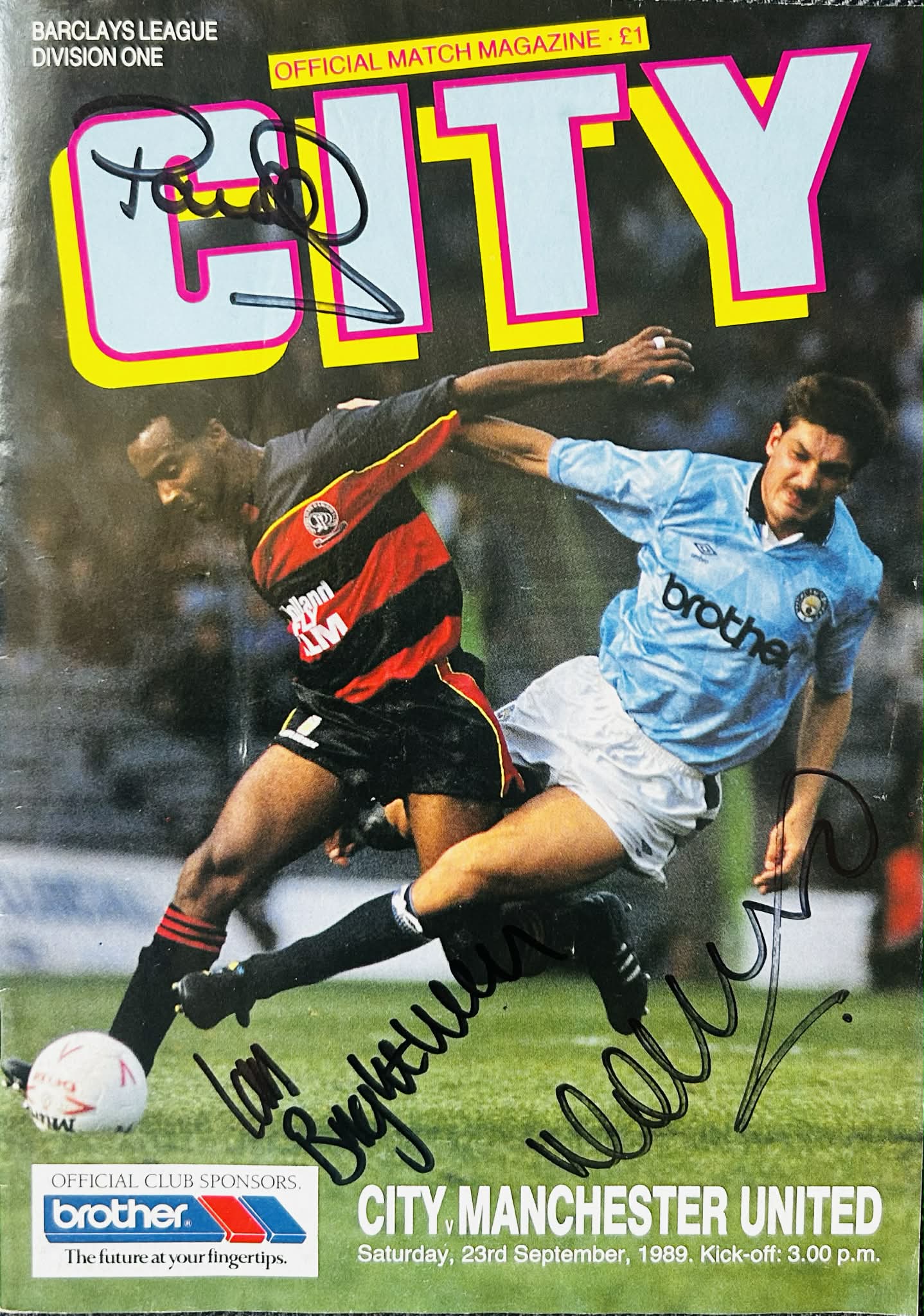 Signed Programmes and Iconic Fixtures