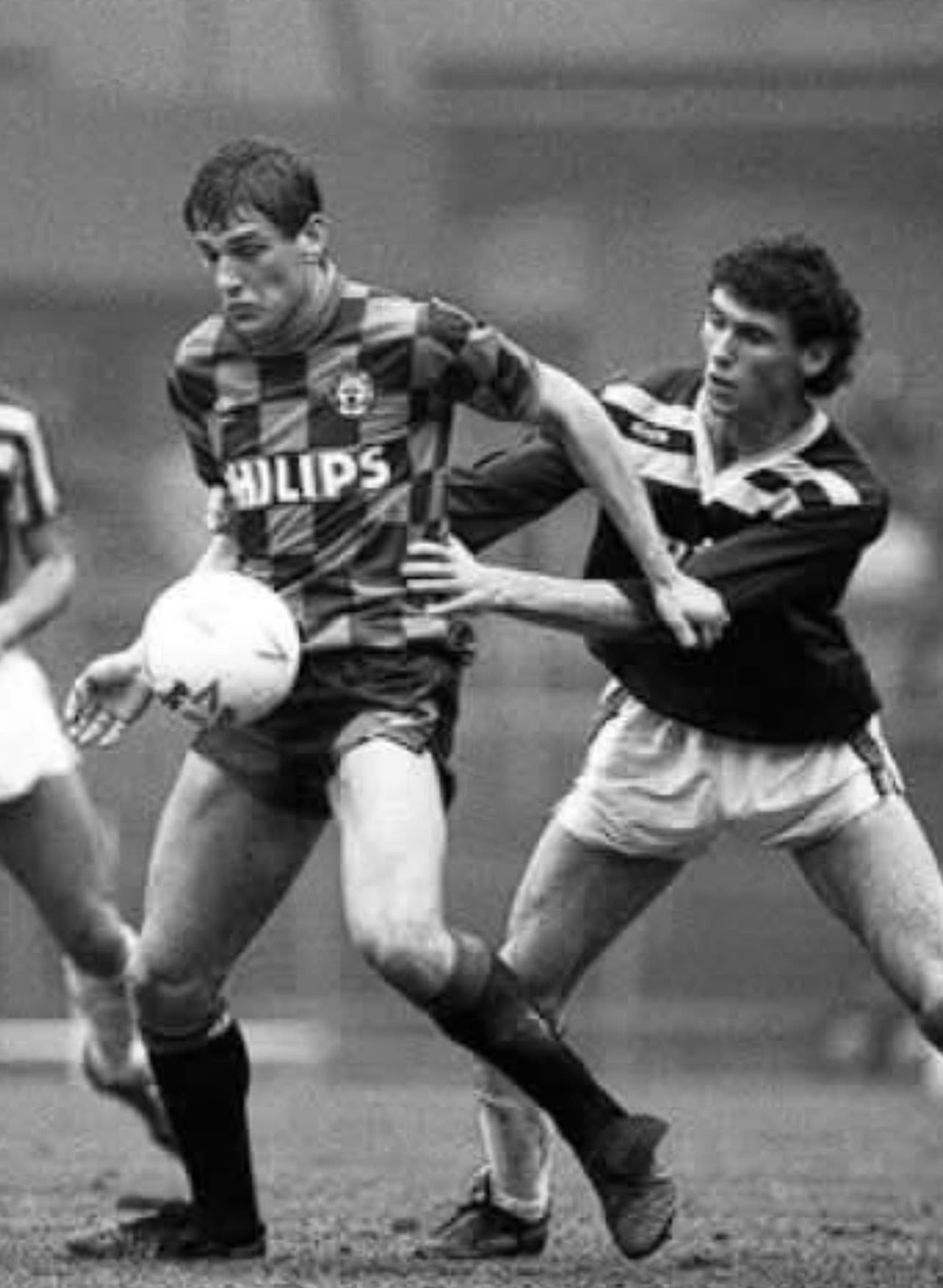 David White/Paul Lake 1986/87 First Division Match-Worn Shirt - Image 3