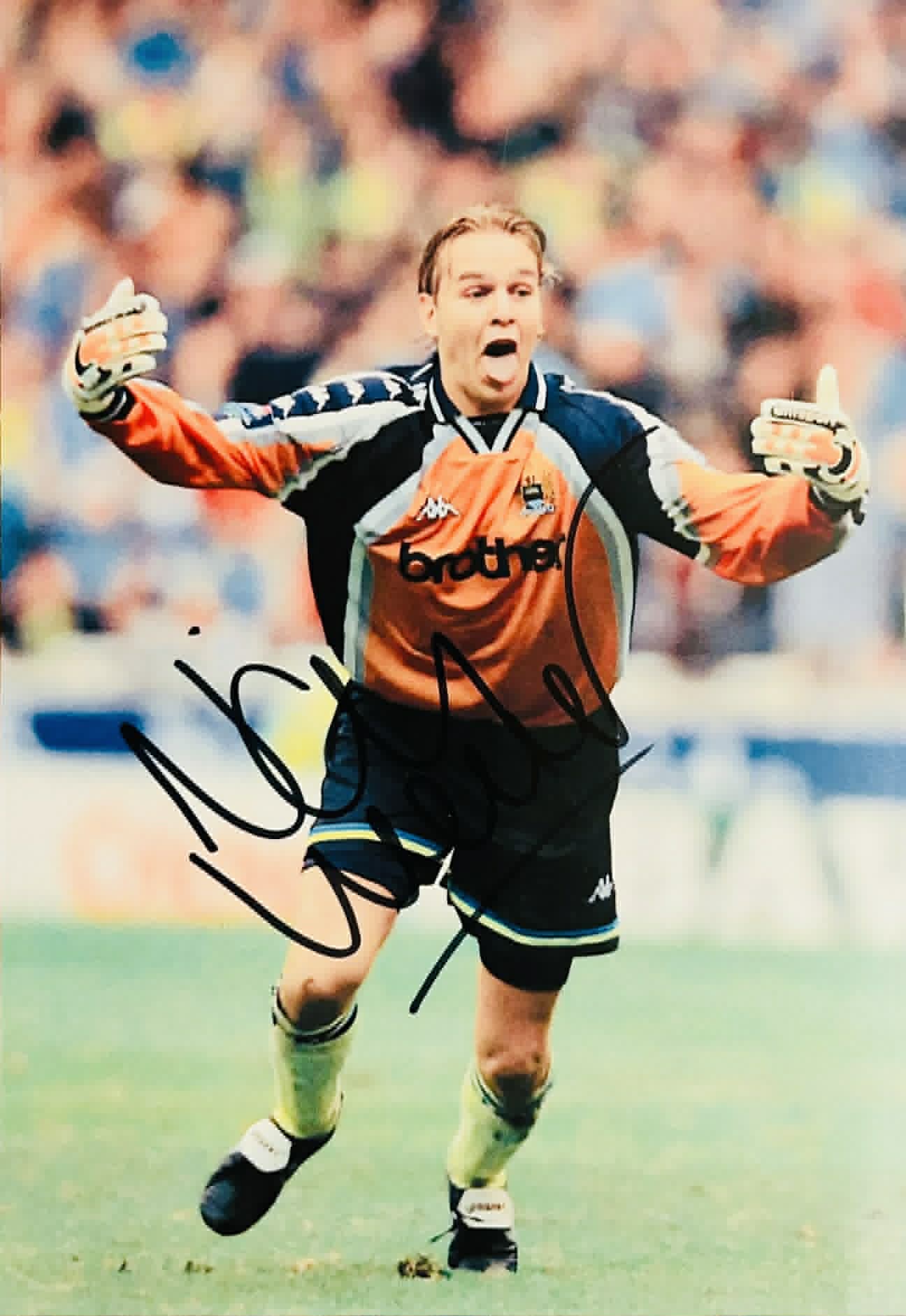 Nicky Weaver – Wembley ’99 – Hand Signed A5 Card | MCFC Legend