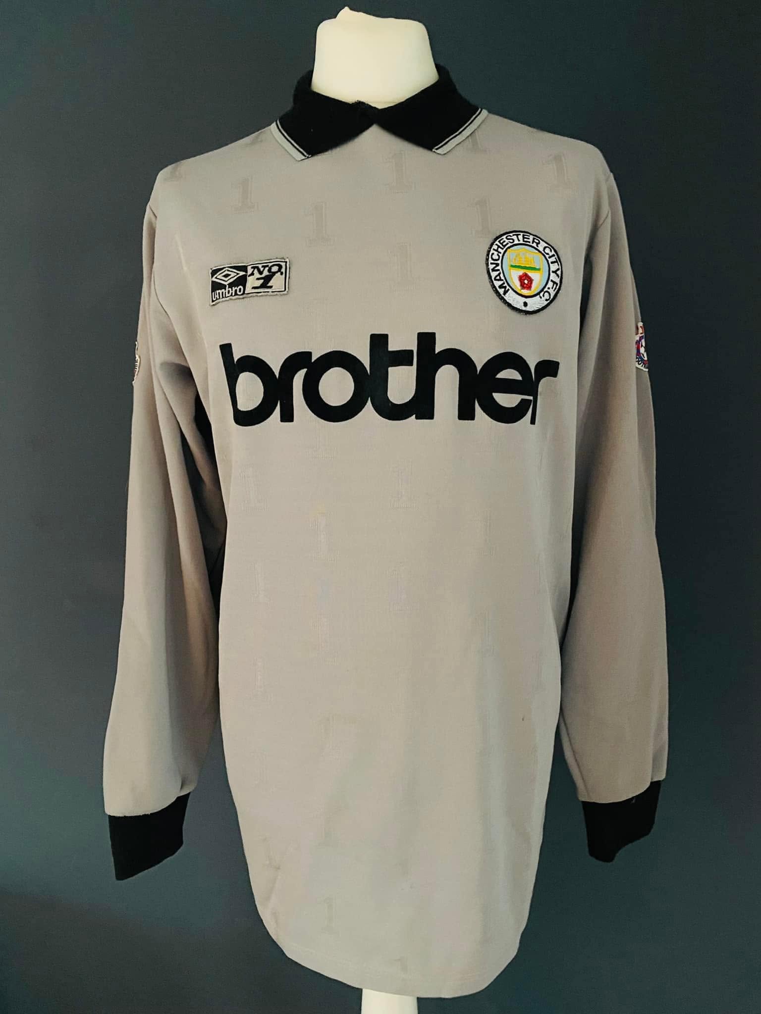 1990/91 Tony Coton Match Worn Shirt - Ultra Rare