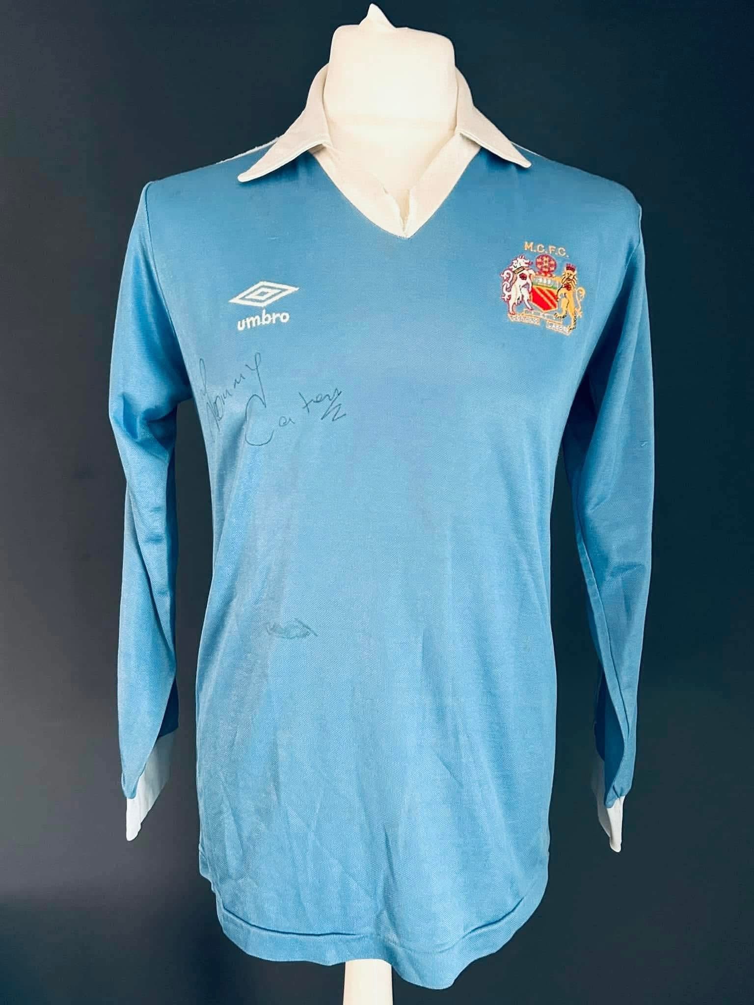 1979/80 Tommy Caton Match-Worn Shirt