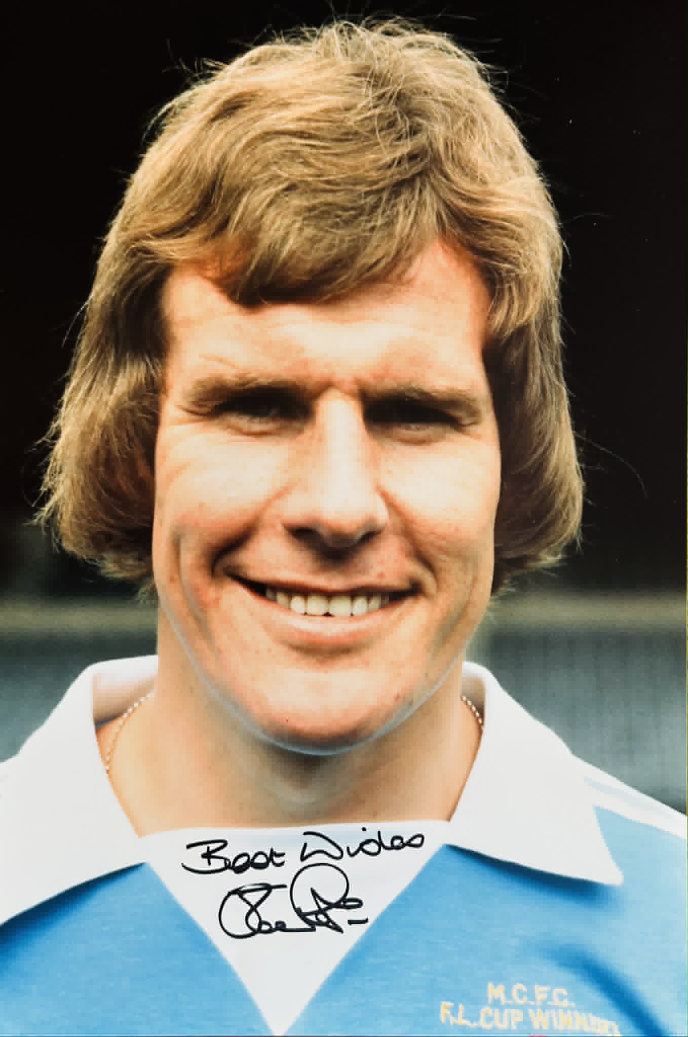 Joe Royle Signed A4 Colour Photograph