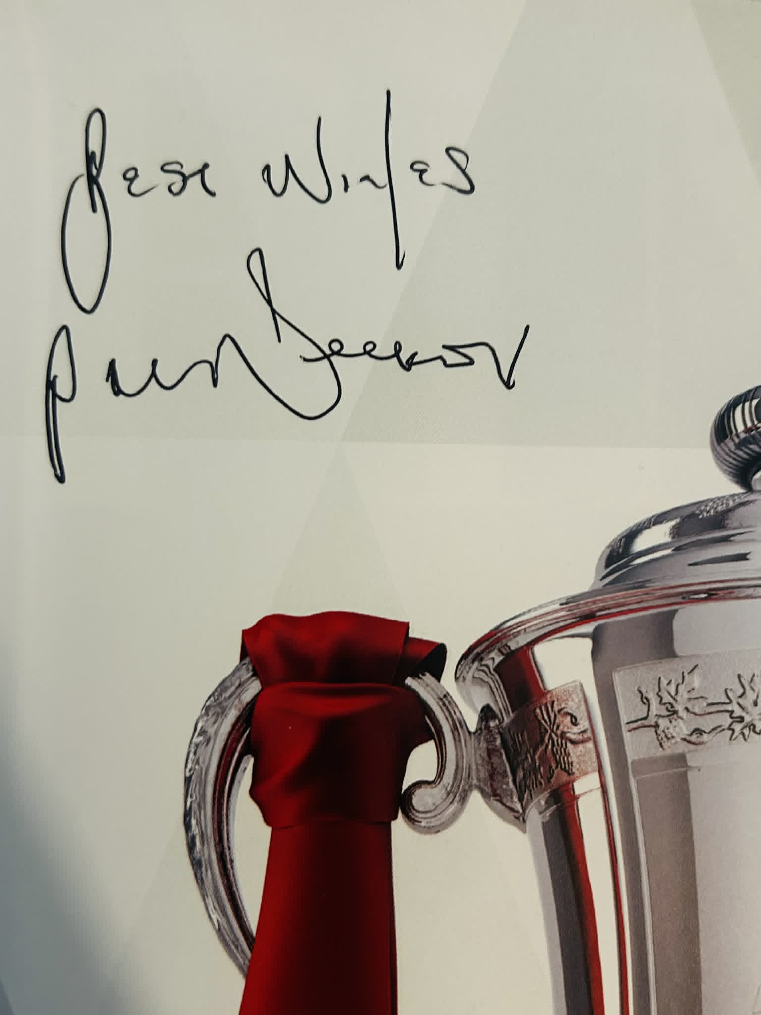 2023 FA Cup Final Limited Edition Club Wembley Signed Programme - Image 3