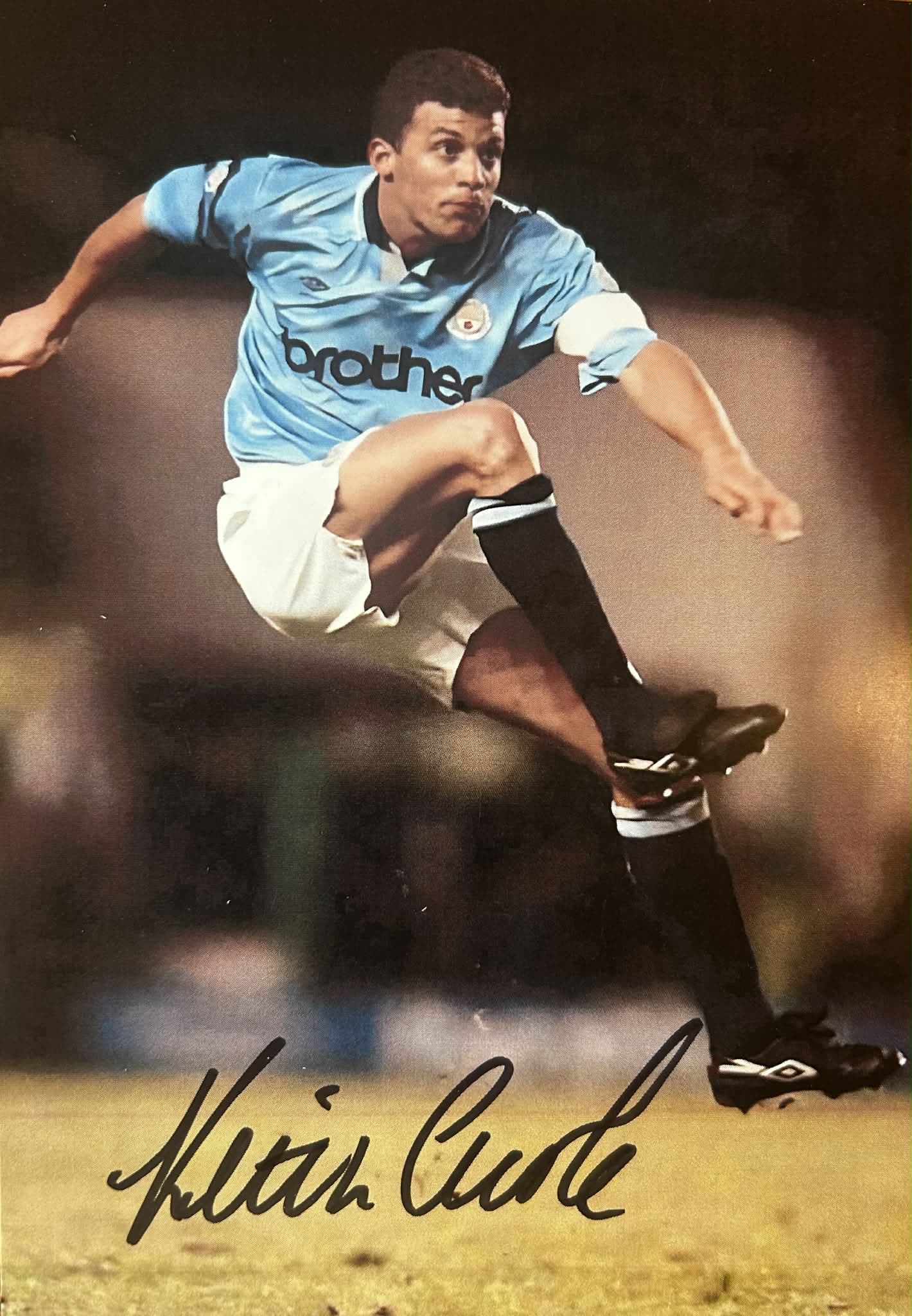 Keith Curle – Hand-Signed A5 Autograph Card