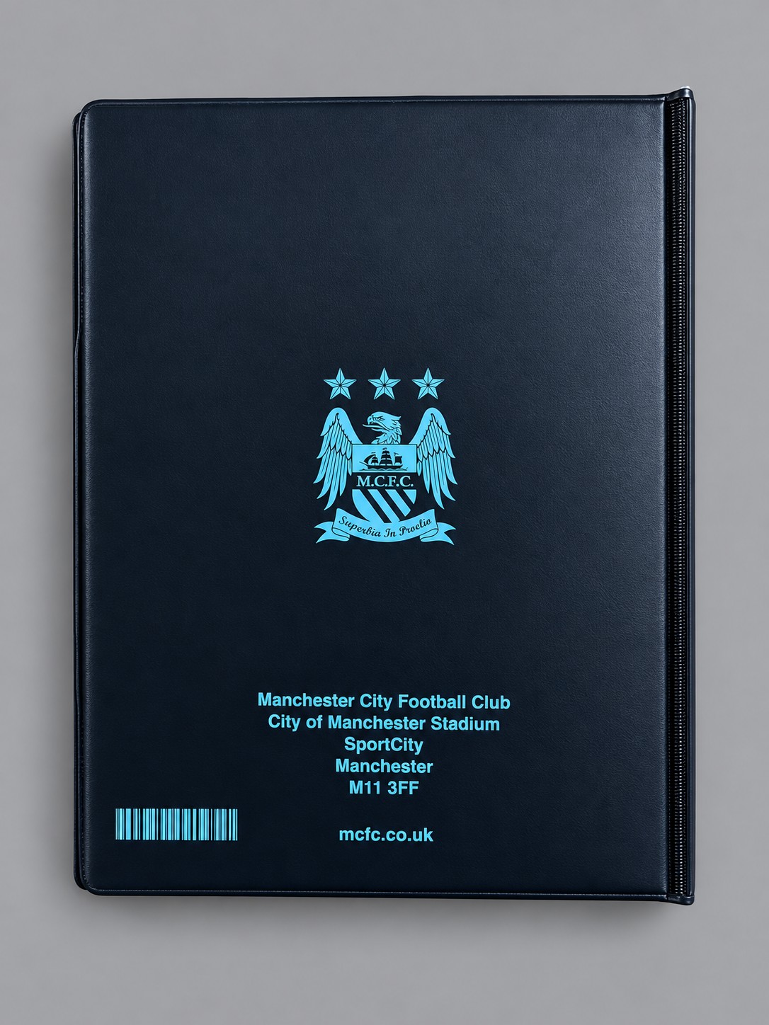 Original Early-2000s Manchester City Official Large Programme Binder - Image 3