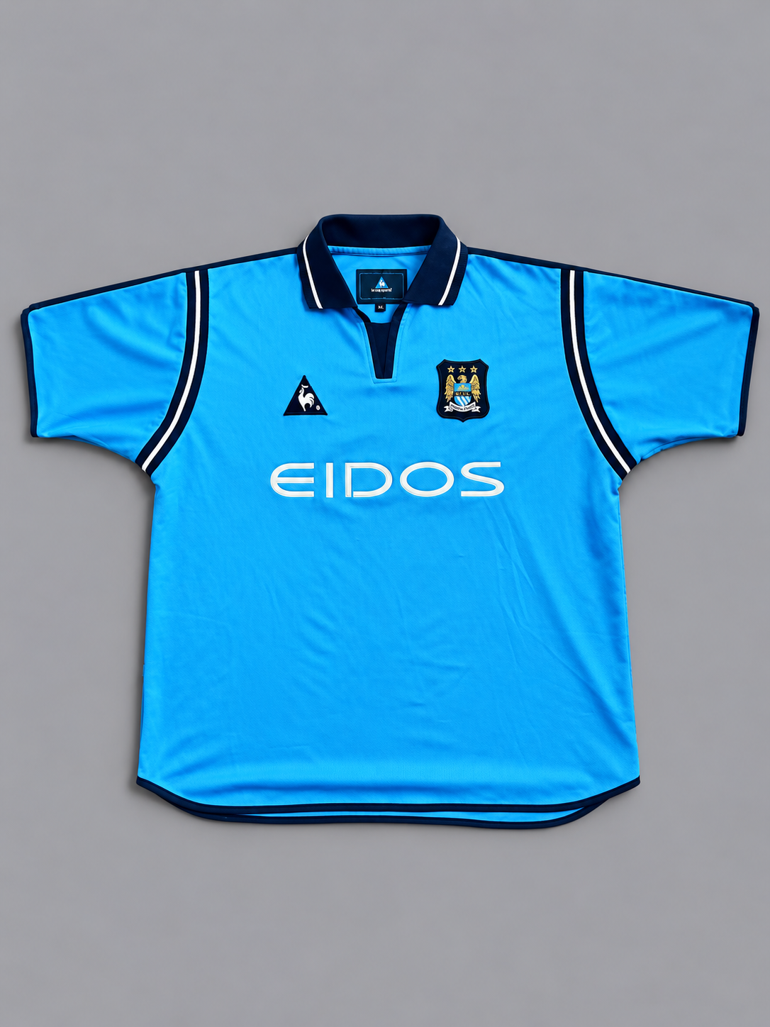 2001/02 Original Manchester City Home Shirt – Large