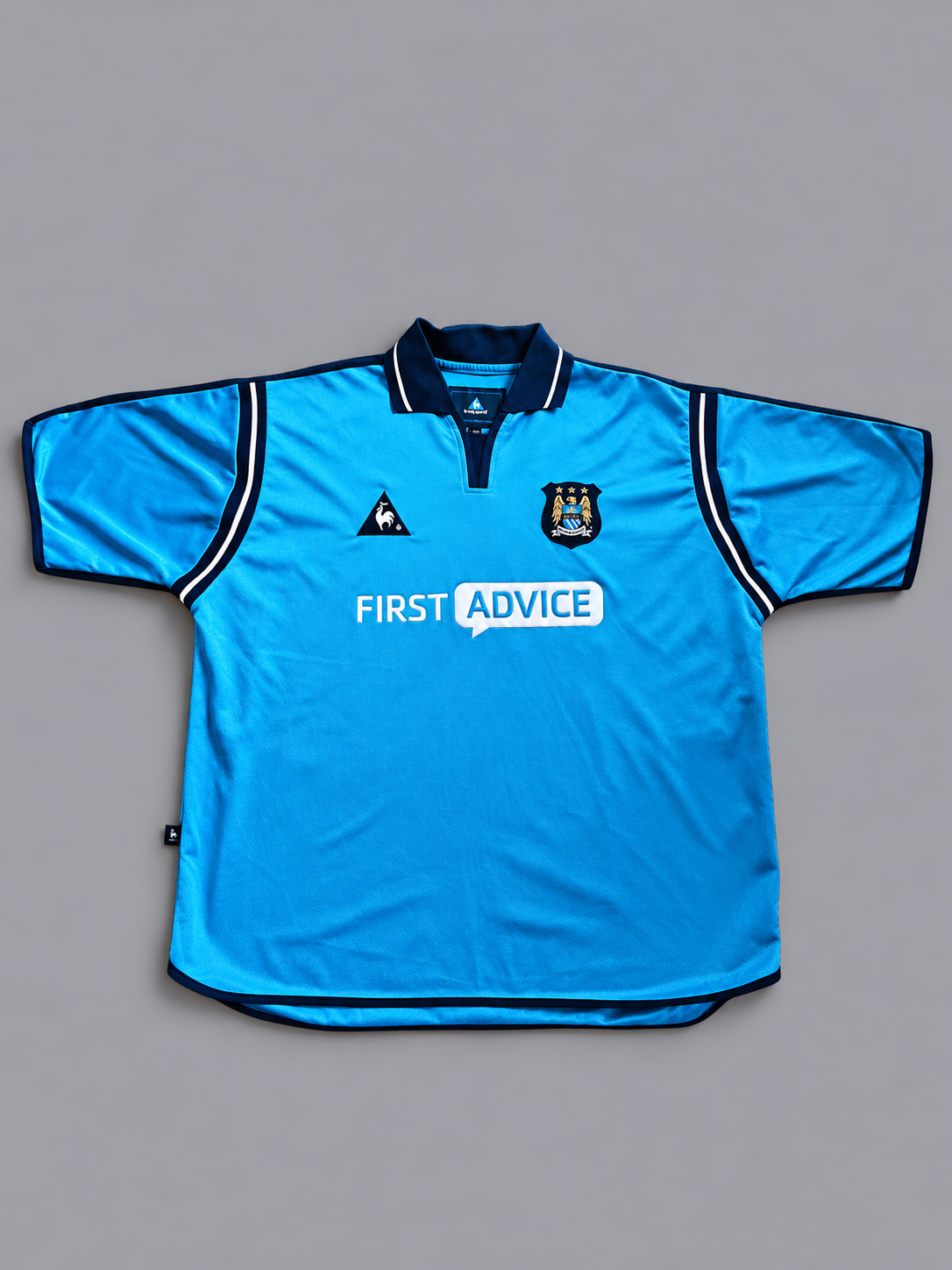 2002/03 Original Manchester City Home Shirt – Large - Last Maine Road Season