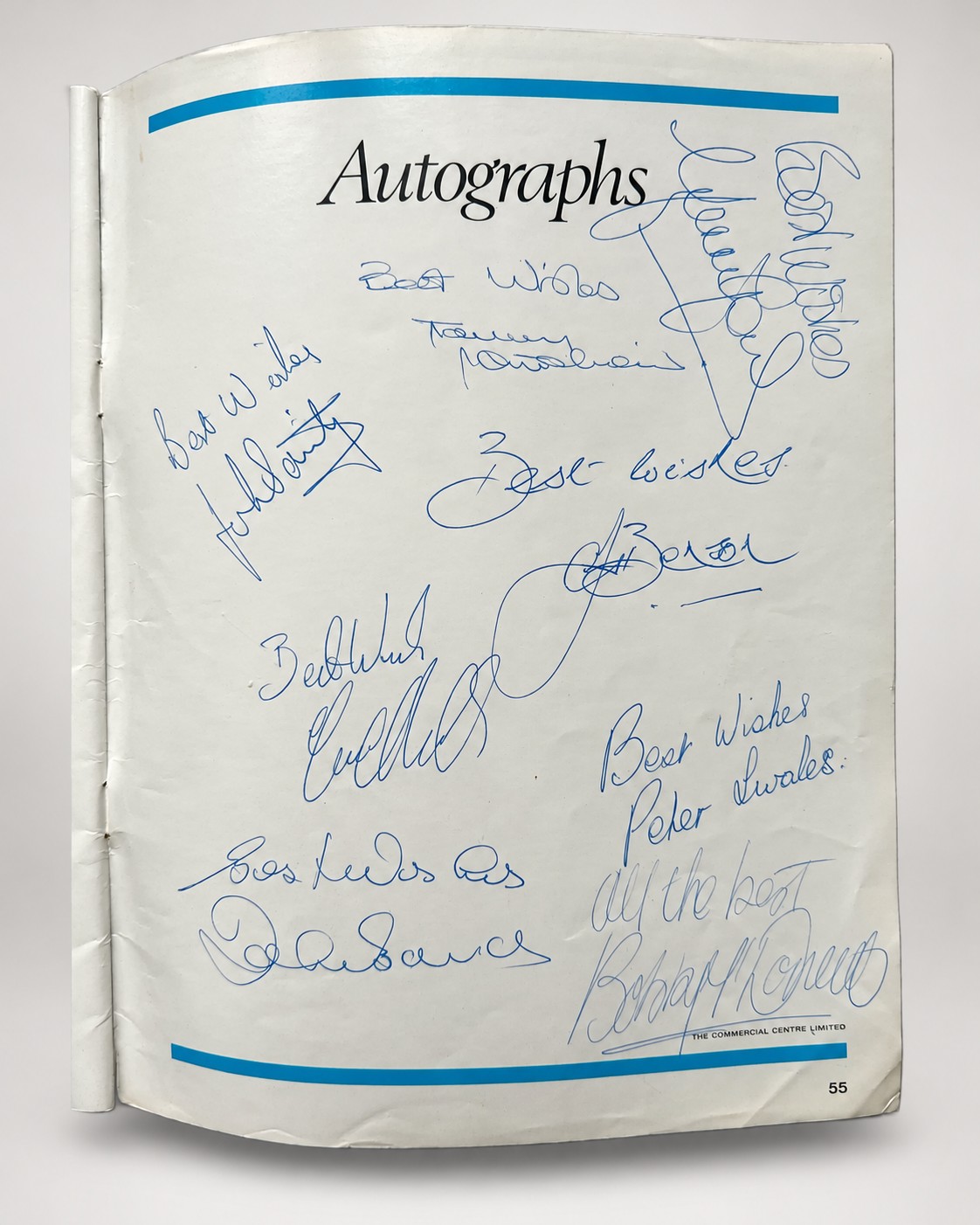 Tommy Booth 1981 Multi Signed Testimonial Programme – Ultra Rare Signatures - Image 2